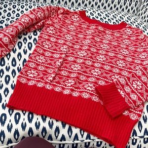 Gap Christmas sweater sz XS (4-5)